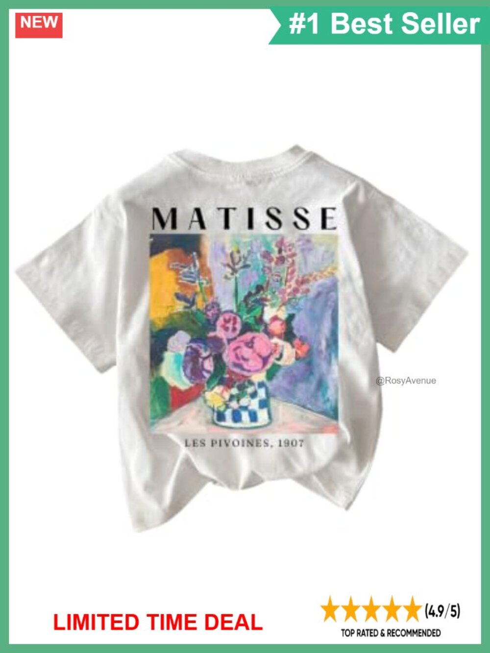 Women's Graphic Letter Print Short Sleeve Crew Neck Summer Tee